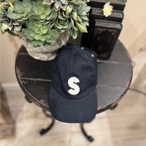 Supreme Navy Blue Baseball Cap